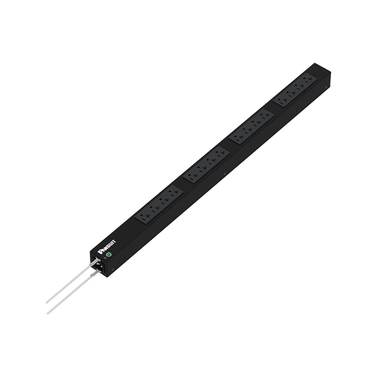 Pdu Básico Para Distribución De Energía Enchufe De Entrada Nema 5-15P Con 16 Contactos Nema 5-20R De Instalación Vertical 15 Amp 120 Vca - SILYMX