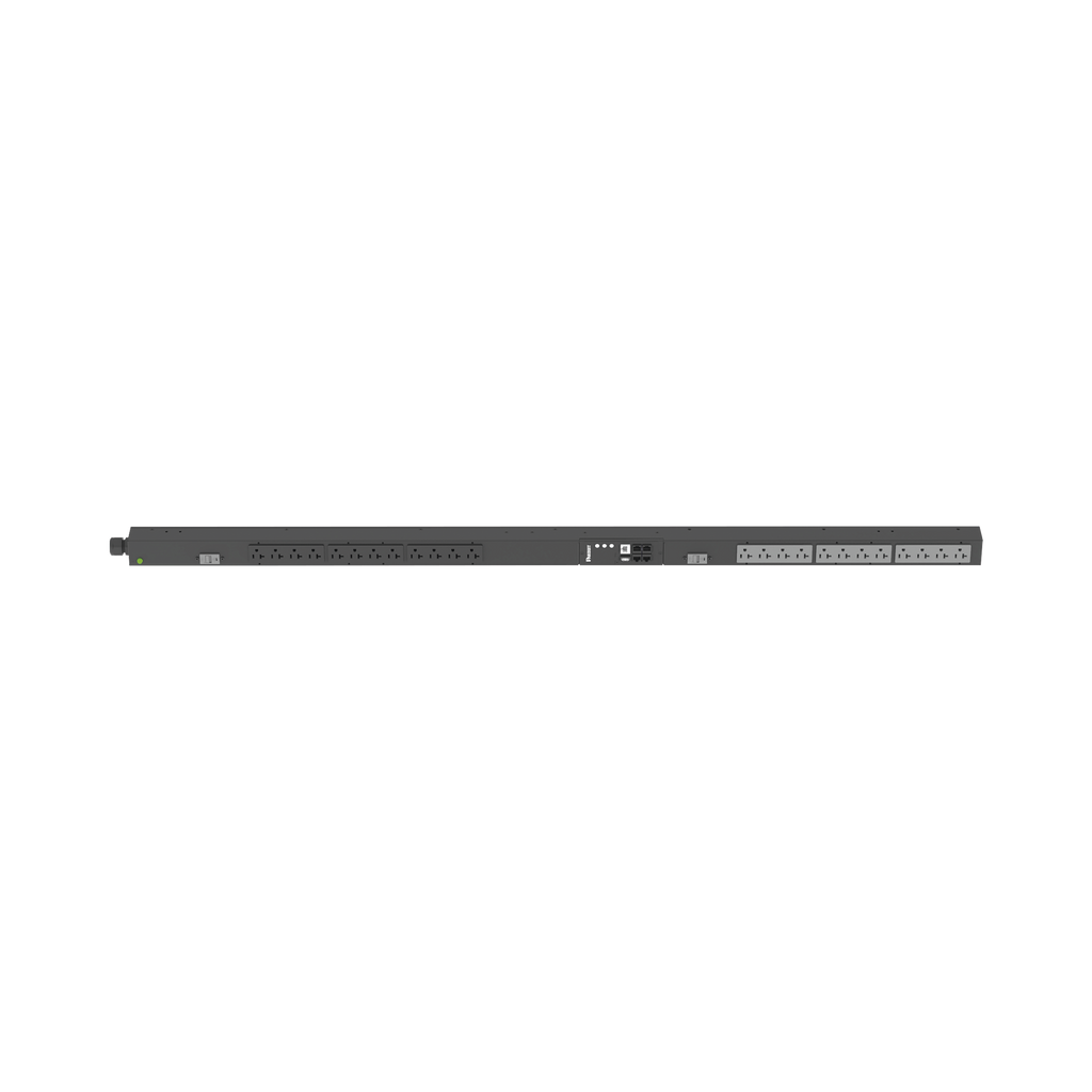 Pdu Monitoreable (Mi) Para Distribución De Energía Enchufe De Entrada Nema L5-30P Con 24 Salidas Nema 5-20R De Instalación Vertical 120 Vca 30 Amp - SILYMX