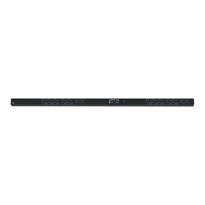 Pdu Monitoreable (Mi) Para Distribución De Energía Enchufe De Entrada Nema L6-20P C/20 Salidas C13 Y 4 C19 De Instalación Vertical 120-220 Vca 20 Amp - SILYMX