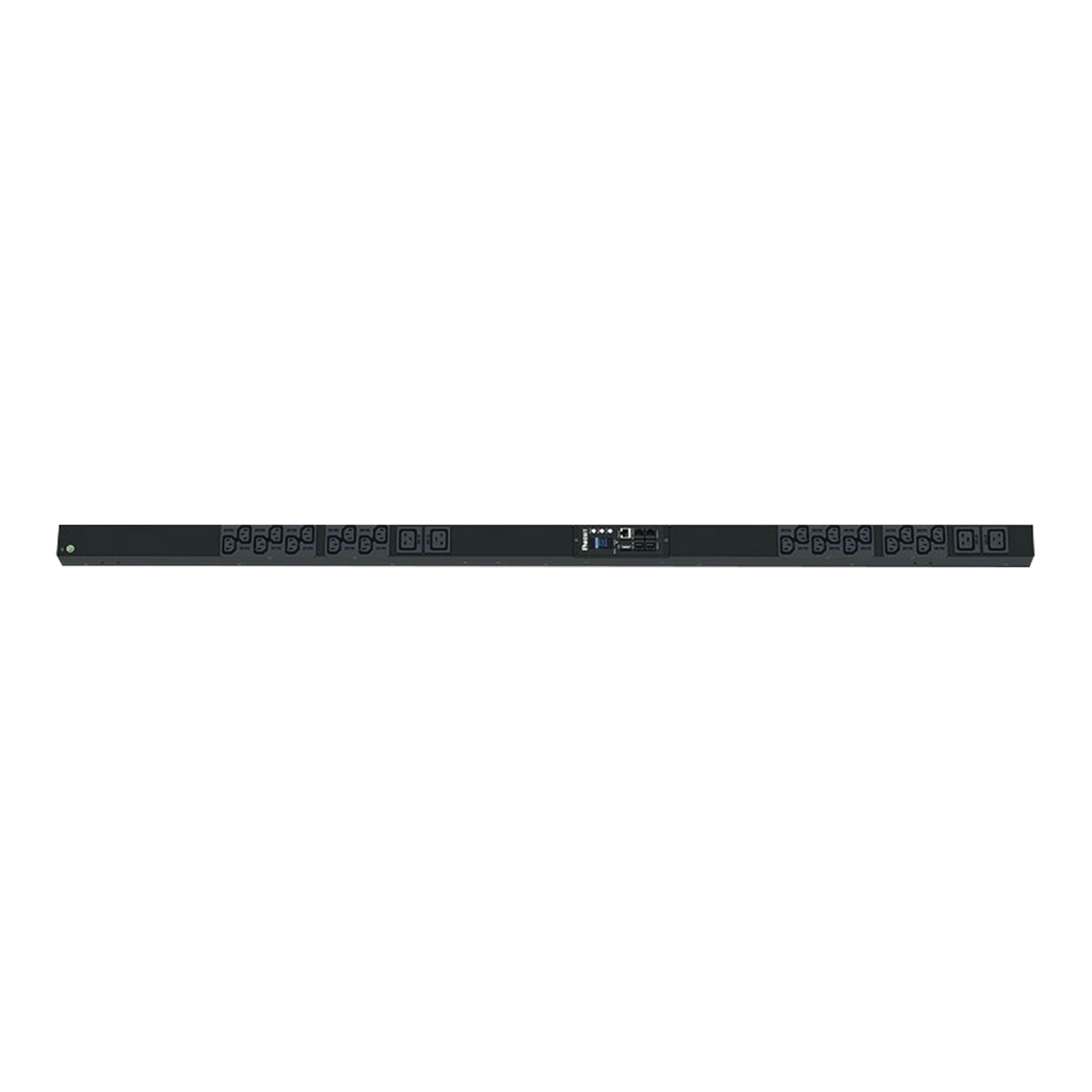 Pdu Monitoreable (Mi) Para Distribución De Energía Enchufe De Entrada Nema L6-20P C/20 Salidas C13 Y 4 C19 De Instalación Vertical 120-220 Vca 20 Amp - SILYMX