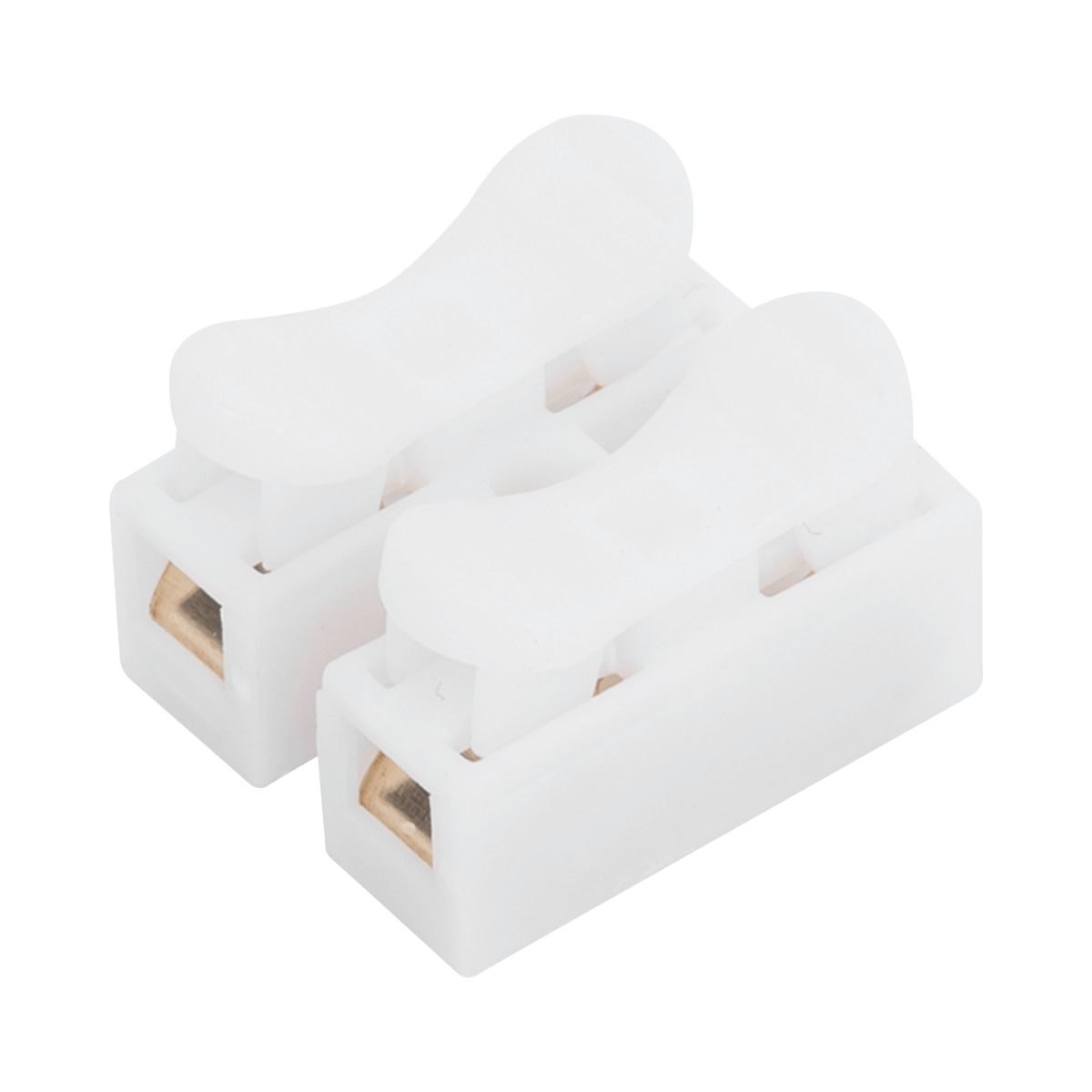 Conector tipo PUSH de 2 Contactos / Para una Conexión Rápida / Puentes de Cables - SILYMX