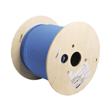 Bobina De Cable Blindado F/Utp De 4 Pares Cat6A Soporte De Aplicaciones 10Gbase-T Lszh (Libre De Gases Tóxicos) Color Azul 305M - SILYMX