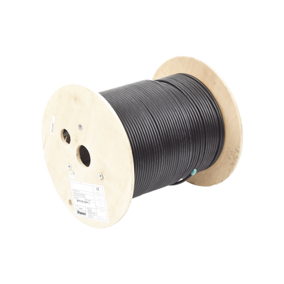 Bobina De Cable Planta Externa Con Gel De 4 Pares Cat6A Blindado F/Utp Color Negro 305M - SILYMX