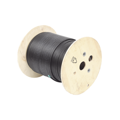 Bobina De Cable Planta Externa Con Gel De 4 Pares Cat6A Blindado F/Utp Color Negro 305M - SILYMX