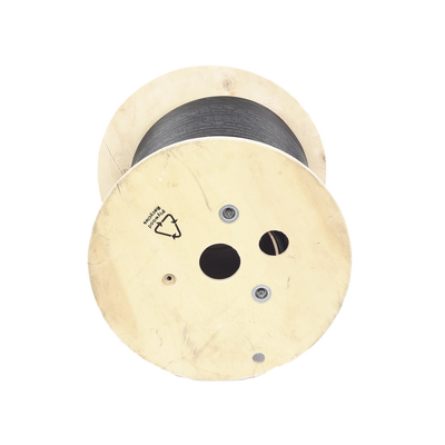 Bobina De Cable Planta Externa Con Gel De 4 Pares Cat6A Blindado F/Utp Color Negro 305M - SILYMX