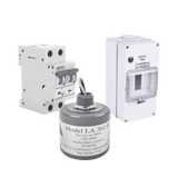 Kit de Centro de Carga Para Corriente Alterna, Breaker de hasta 400 Vca de 40 A con Supresor de Picos Transitorios. - SILYMX