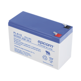 Batería Epcom 12 Vcd 9 Ah AGM-VRLA UL Terminales F1 PL912 - SILYMX