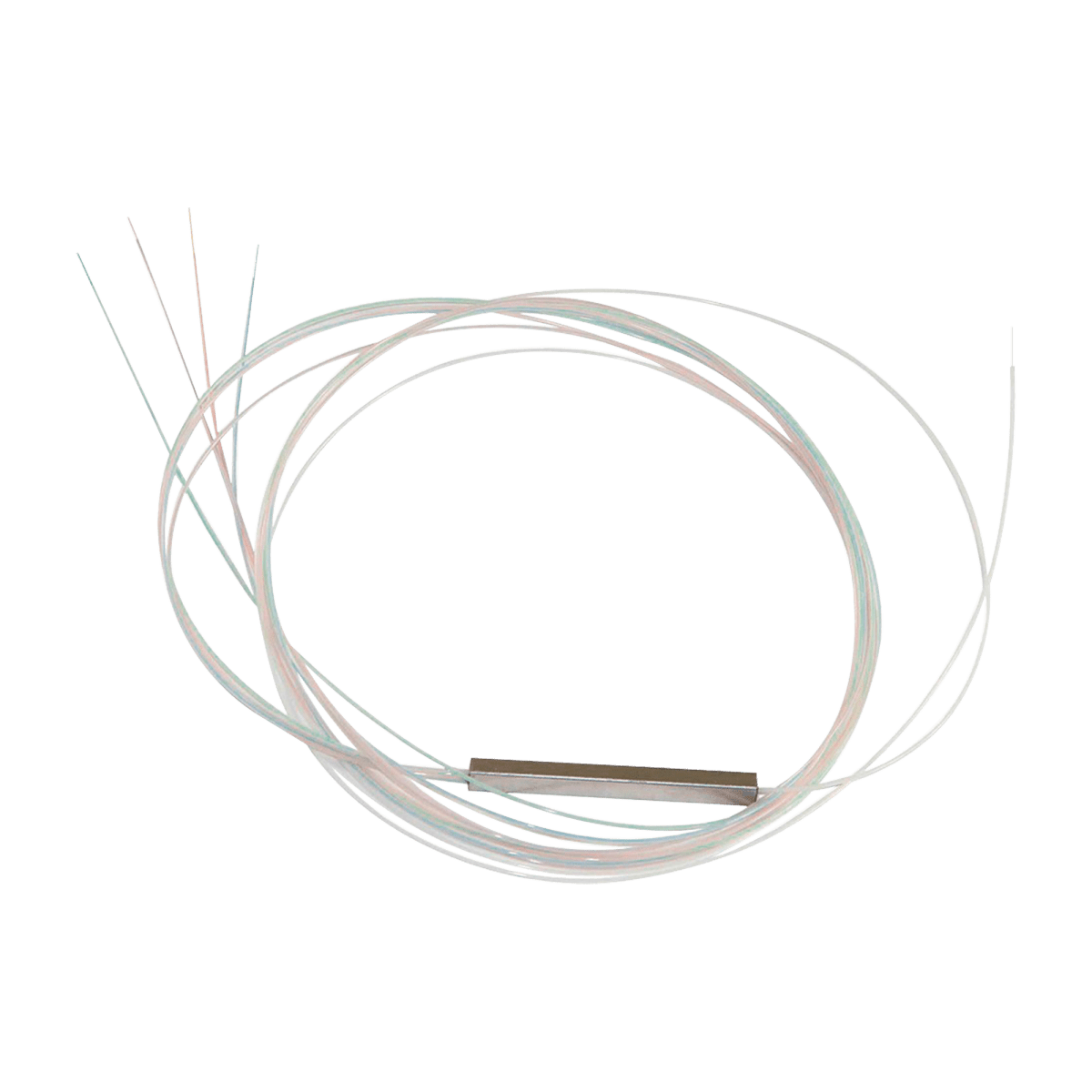 Splitter (Divisor Óptico) tipo PLC, de 1x4, para fusión (sin conectores) - SILYMX