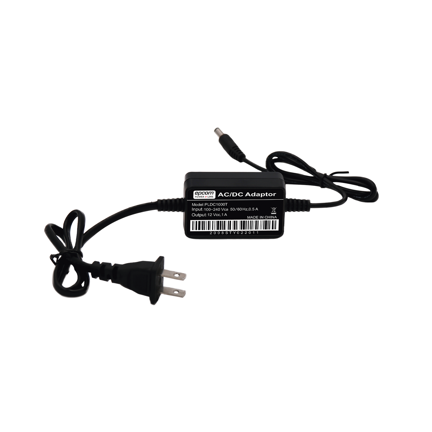 Adaptador de Pared de 12Vcd @ 1 A con Terminales de Extensión - SILYMX