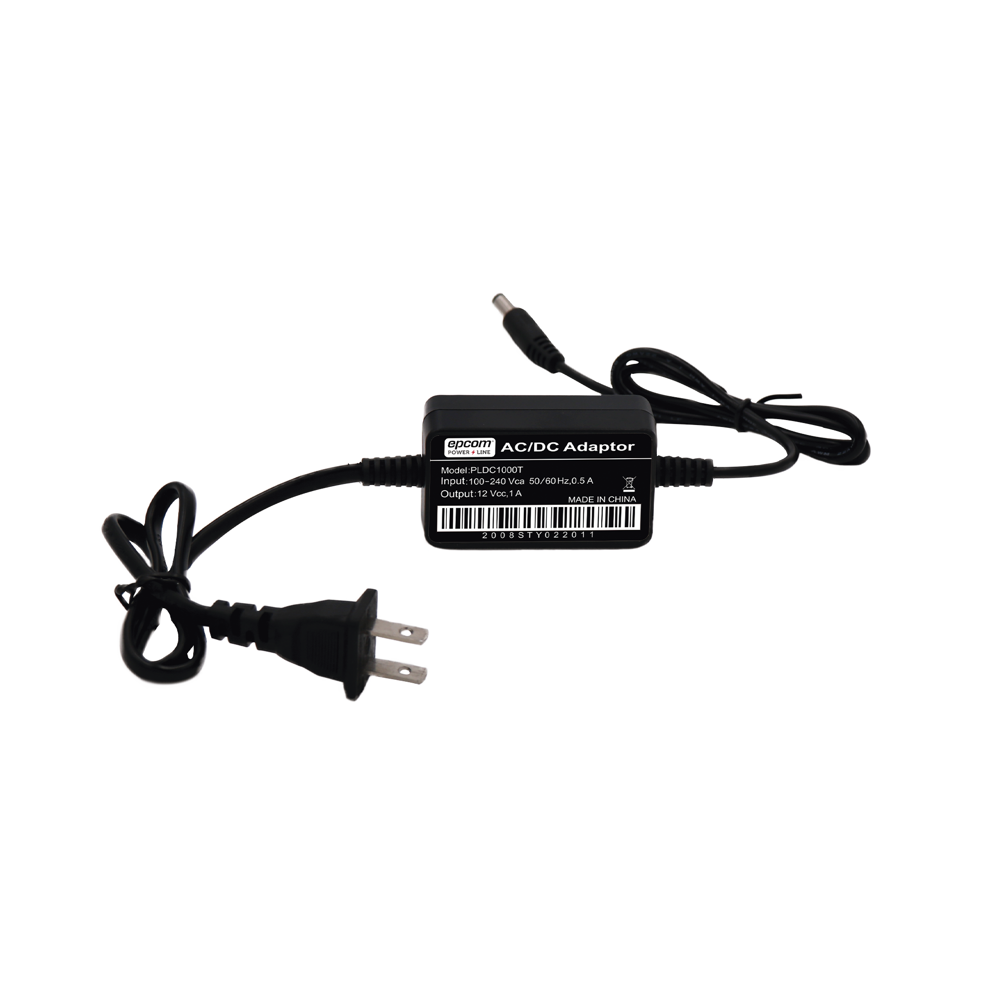 Adaptador de Pared de 12Vcd @ 1 A con Terminales de Extensión - SILYMX