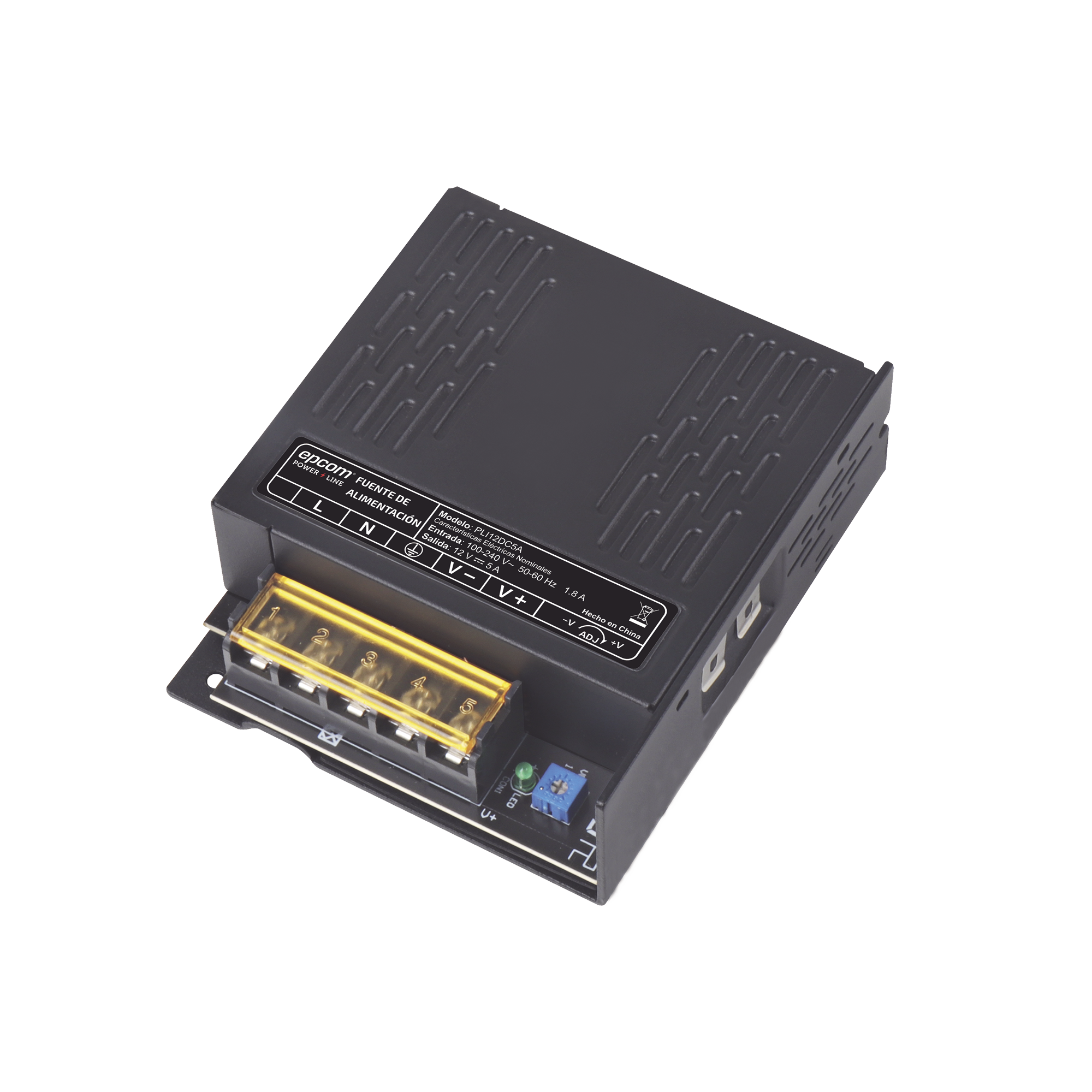 Fuente Industrial Epcom Power Line 12 Vcd 5Amperes - SILYMX