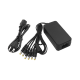 Fuente de Alimentación de 6 Salidas tipo Jack Macho de 12 Vcc / 6 Amper - SILYMX