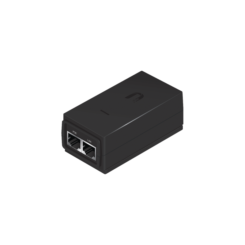Adaptador Poe Ubiquiti De 24 Vdc, 0.5 A Con Puerto Gigabit, Compatible Con Airgateway - SILYMX
