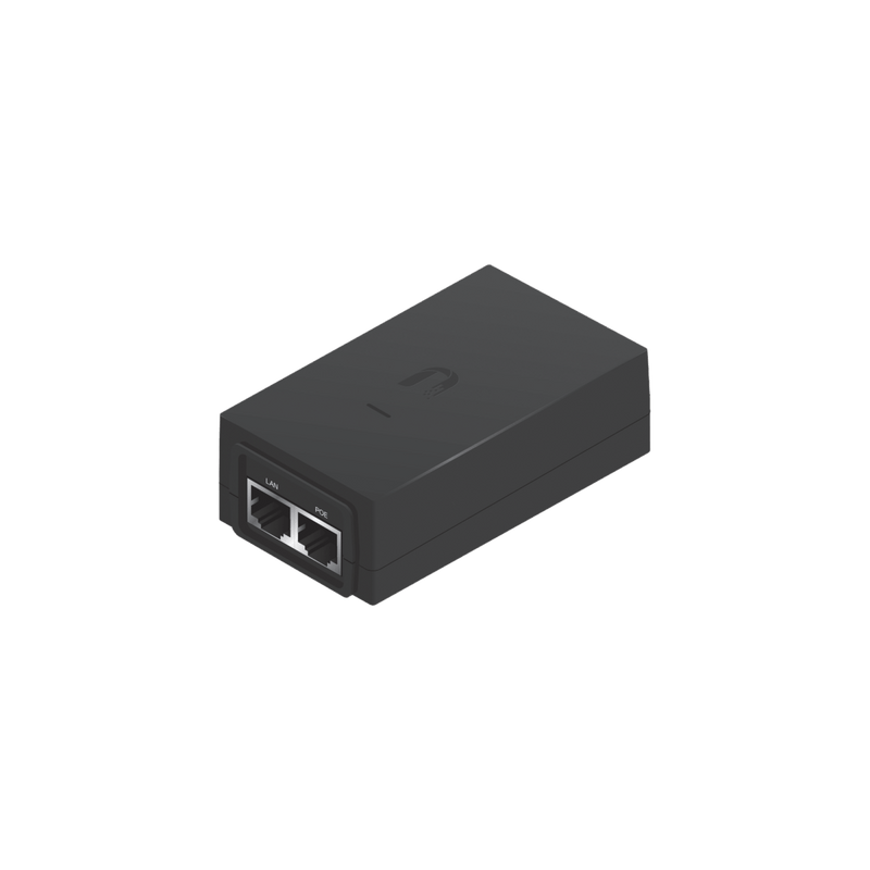 Adaptador PoE Ubiquiti de 50 VDC, 1.2 A puerto Gigabit para equipos airFiber - SILYMX