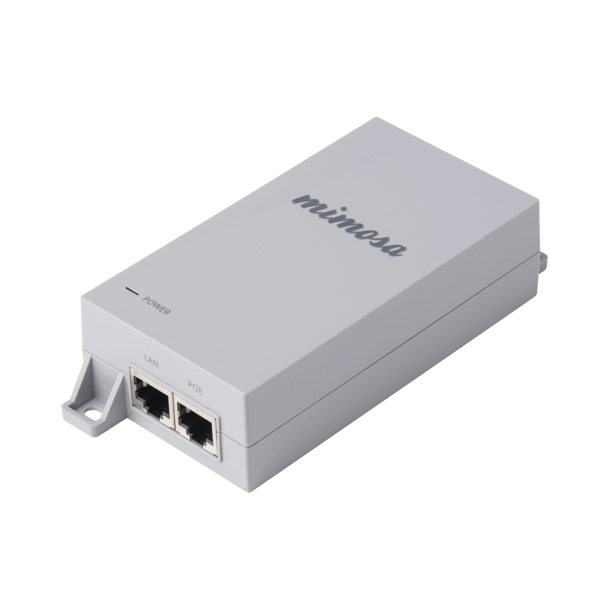 Inyector PoE Pasivo Gigabit 50 Vcd para radios A5-14, A5c, B5c, B5, B11, B24, C5c, C5x Mimosa (502-00022) - SILYMX
