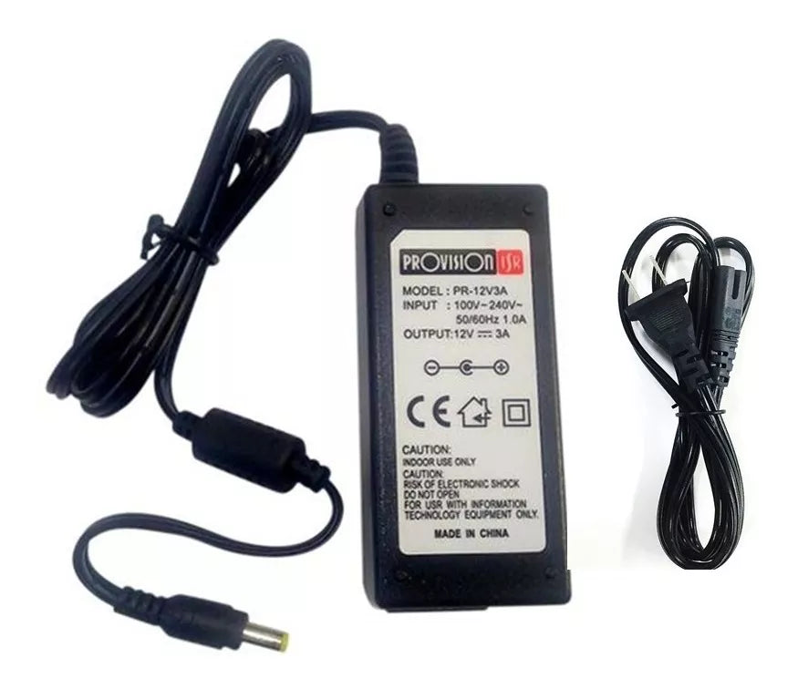 Fuente de poder individual de 12 volts 3 amper Provision PR-AV3 - SILYMX