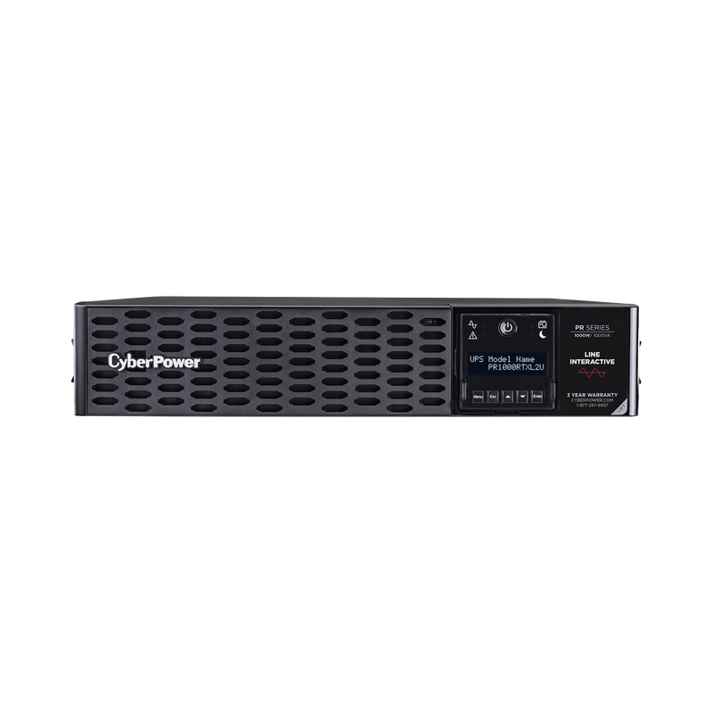 UPS de 1000 VA/1000 W Topología Línea Interactiva Entrada 120 Vca NEMA 5-15P Onda Senoidal Pura Torre o Rack 2 UR Con 8 Tomas NEMA 5-15R - SILYMX
