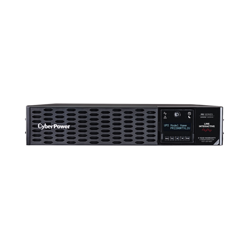 UPS de 2200 VA/2200 W Topología Línea Interactiva Entrada 120 Vca NEMA L5-30P Onda Senoidal Pura Torre o Rack 2 UR Con 8 Tomas NEMA 5-20R - SILYMX