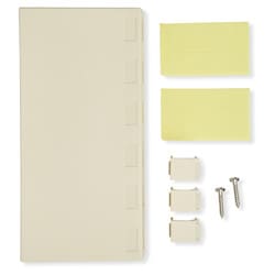 Side Entry Box Belden KeyConnect Plastic Flush Mount 1 Port Almond AX105352-AL - SILYMX