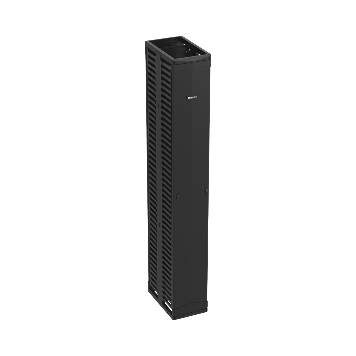 Organizador Vertical Doble Patchrunner™ Para Rack Abierto De 45 Unidades 12In De Ancho Color Negro - SILYMX