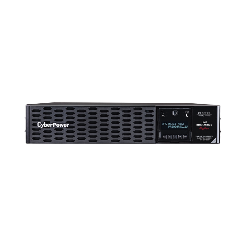 UPS de 3000 VA/3000 W Topología Línea Interactiva Entrada 120 Vca NEMA L5-30P Onda Senoidal Pura Torre o Rack de 2 UR Con 8 Tomas 5-20R y 1 L5-30R - SILYMX