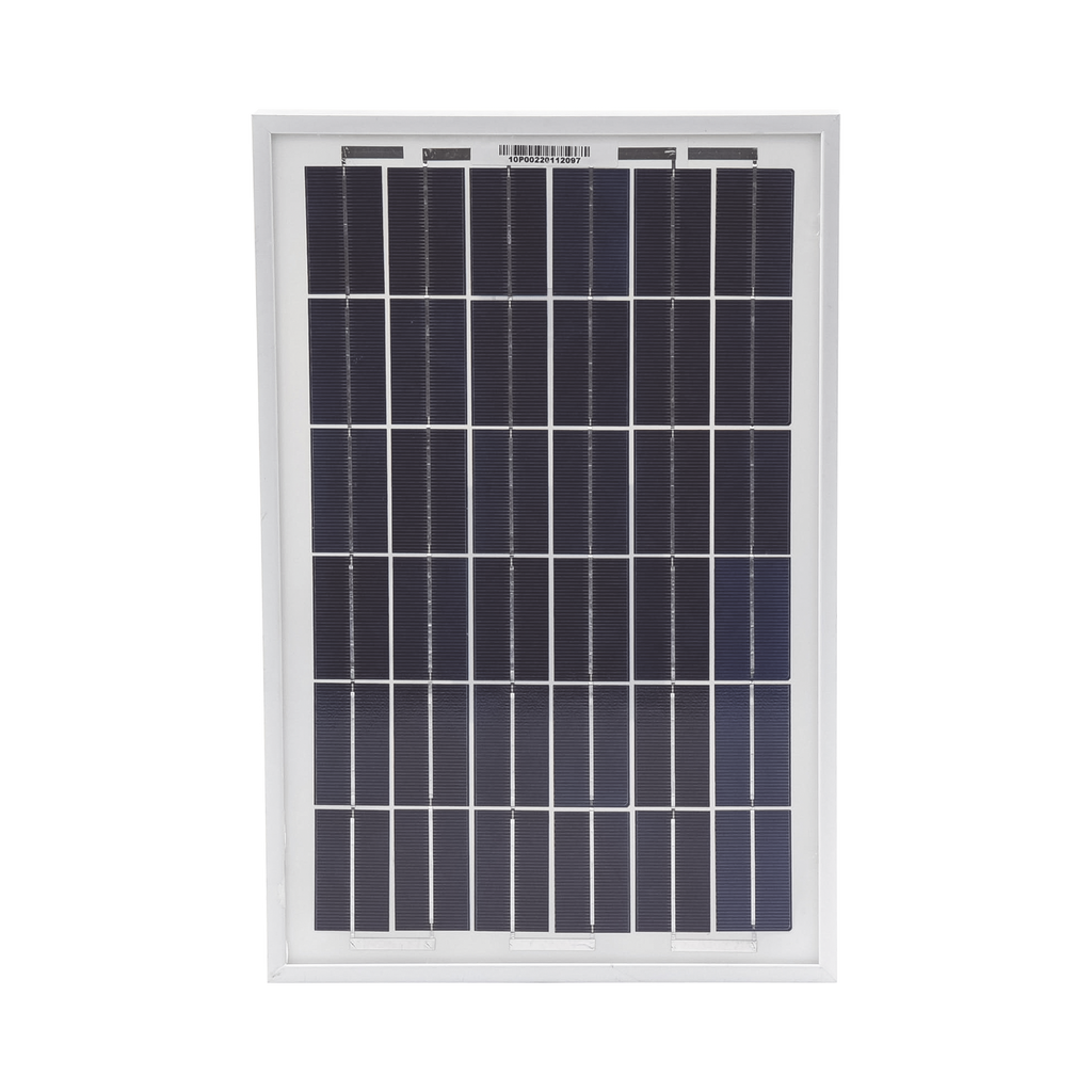 Panel Solar EPCOM POWER LINE, 10W, 12 Vcc , Policristalino, 36 Celdas grado A - SILYMX