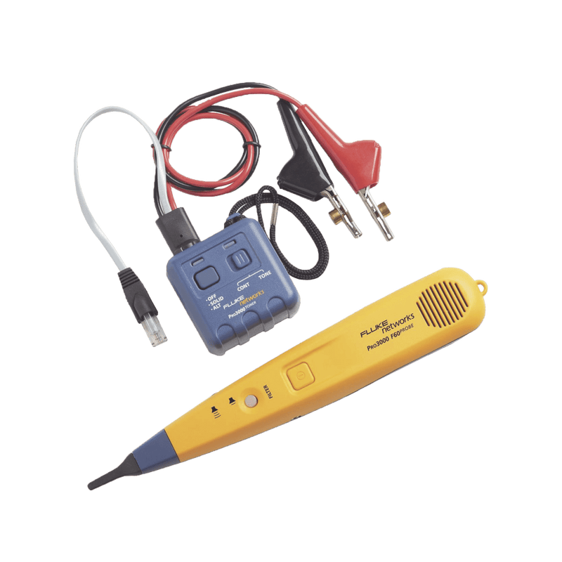 Generador y Sonda (Detector) de Tonos PRO3000™ Con Filtrado de Señales a 60Hz Para Identificación de Señales Analogicas en Cableado Inactivo - SILYMX
