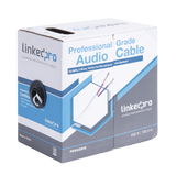 Cable para audio profesional de 2 conductores calibre 18 para aplicaciones de audio y automatización bobina de 152 m - SILYMX