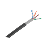 Bobina de cable Cat5E LinkedPro con gel intemperie doble forro color negro 305 m PRO-CAT-5E-GELX - SILYMX