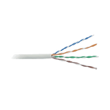 Cable Cat5e de alto rendimiento certificaciones ETL, UL, con garantía de 25 años, de 500 ft ( 152.5 m ) de color Blanco, para aplicaciones en video vigilancia, redes de datos. Uso Interior - SILYMX