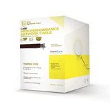 Cable Cat5e de alto rendimiento certificaciones ETL, UL, con garantía de 25 años, de 500 ft ( 152.5 m ) de color Blanco, para aplicaciones en video vigilancia, redes de datos. Uso Interior - SILYMX