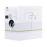 Cable Cat5e de alto rendimiento certificaciones ETL, UL, con garantía de 25 años, de 500 ft ( 152.5 m ) de color Blanco, para aplicaciones en video vigilancia, redes de datos. Uso Interior - SILYMX