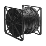 Bobina de cable de 305 m, Cat5e , FTP, blindado, para intemperie, color negro, UL, para aplicaciones en video vigilancia, redes de datos. "Función Easy-Pull" - SILYMX