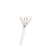 Bobina de cable UTP LinkedPro Cat6 23 AWG sin blindar para intemperie Color blanco 305 Metros PRO-CAT-6-EXT-LITEW - SILYMX