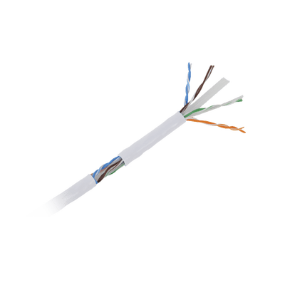 Bobina de Cable UTP de 305 m (1000 ft) Cat6 aleación de Cobre y Aluminio (CCA), c - SILYMX