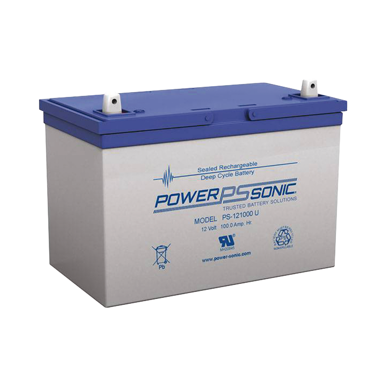 Batería de Respaldo UL de 12V 100AH, Ideal para Sistemas de Detección de Incendio, Control de Acceso, Intrusión y Videovigilancia - SILYMX