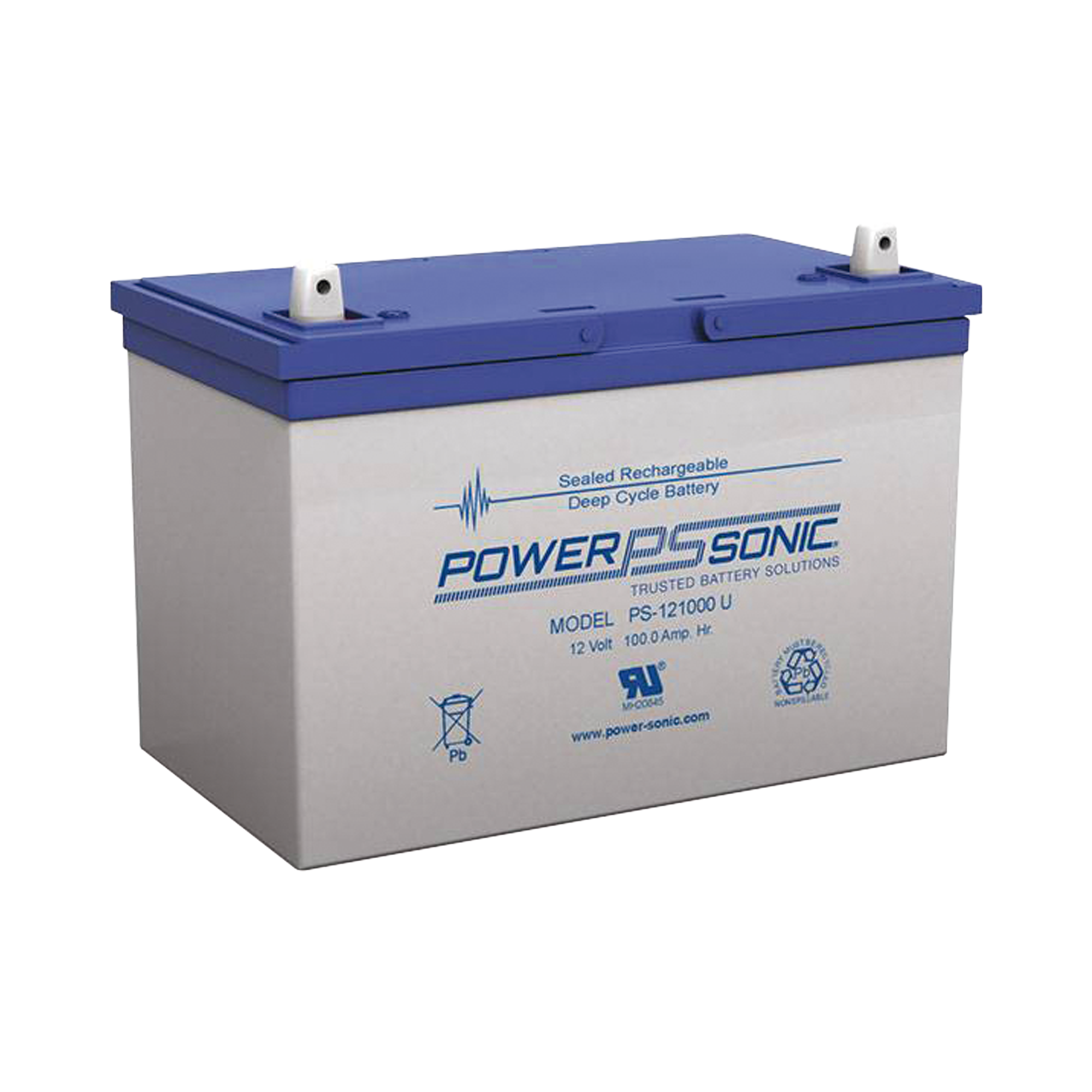 Batería de Respaldo UL de 12V 100AH, Ideal para Sistemas de Detección de Incendio, Control de Acceso, Intrusión y Videovigilancia - SILYMX