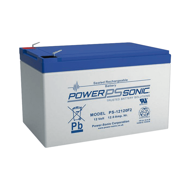 Batería de Respaldo UL de 12V 12AH / Ideal para Sistemas de Detección de Incendio / Control de Acceso / Intrusión / Videovigilancia / Terminales Tipo F2 - SILYMX