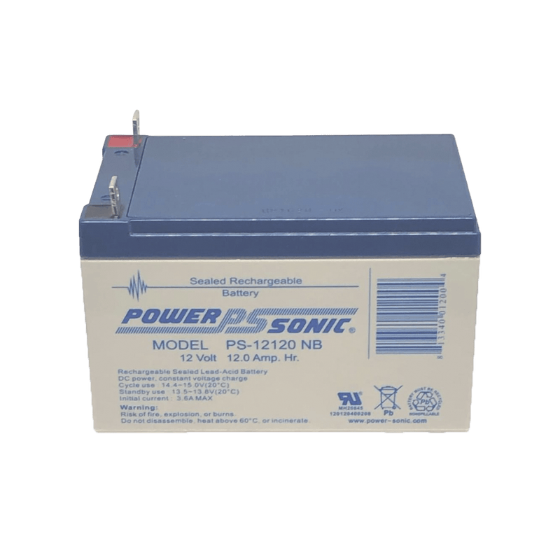 Batería de Respaldo UL de 12V 12AH / Ideal para Sistemas de Detección de Incendio / Control de Acceso / Intrusión / Videovigilancia / Terminales Tipo NB - SILYMX