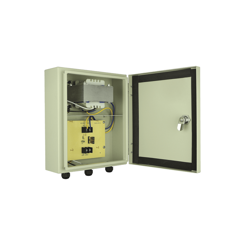 Fuente de Poder Profesional para Domos PTZ de 24 Vca@ 7A / Exterior / Voltaje de Entrada de 127 Vca. - SILYMX