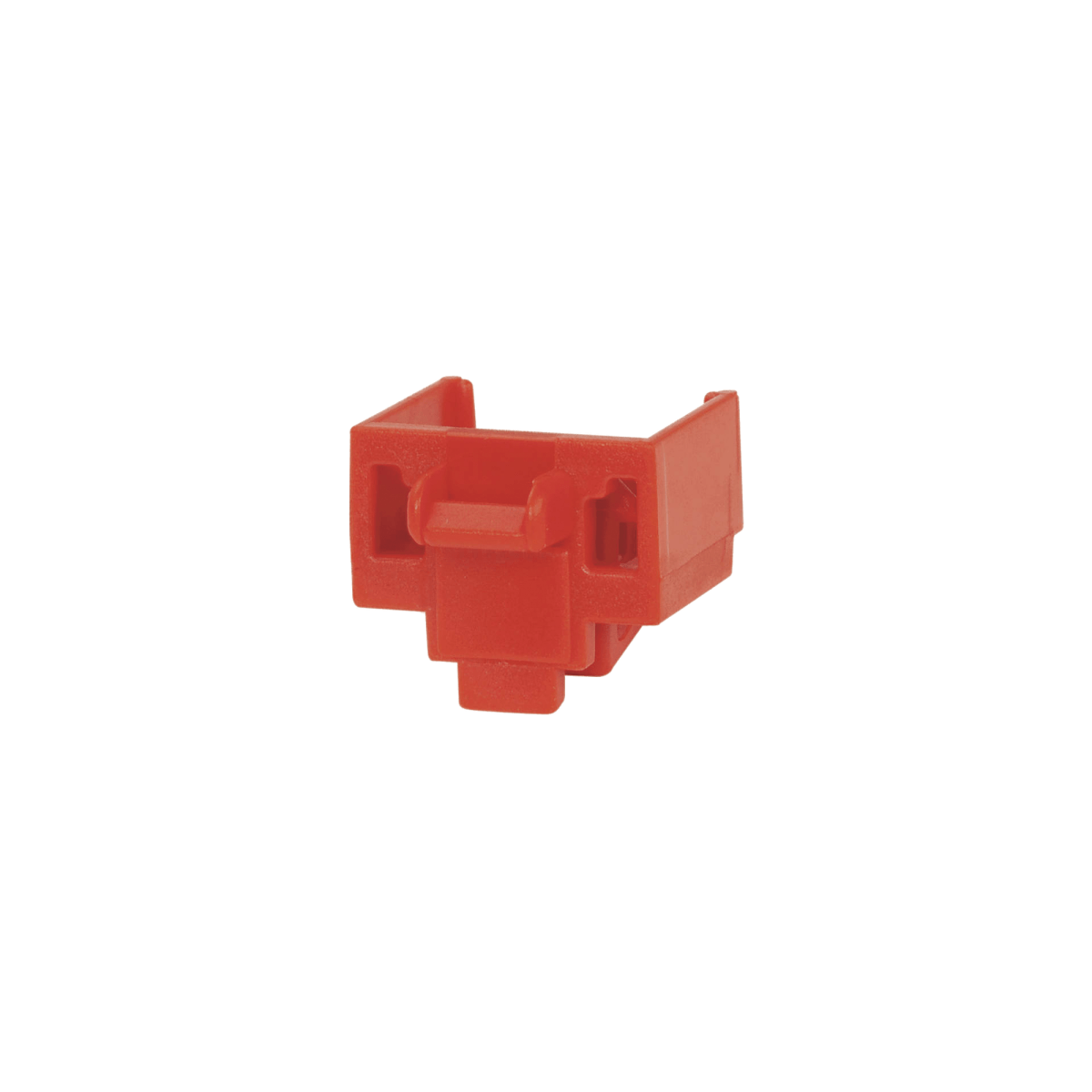 Kit de 10 Dispositivos para Bloquear Puertos RJ45, Color Rojo, Incluye Llave de Extracción - SILYMX