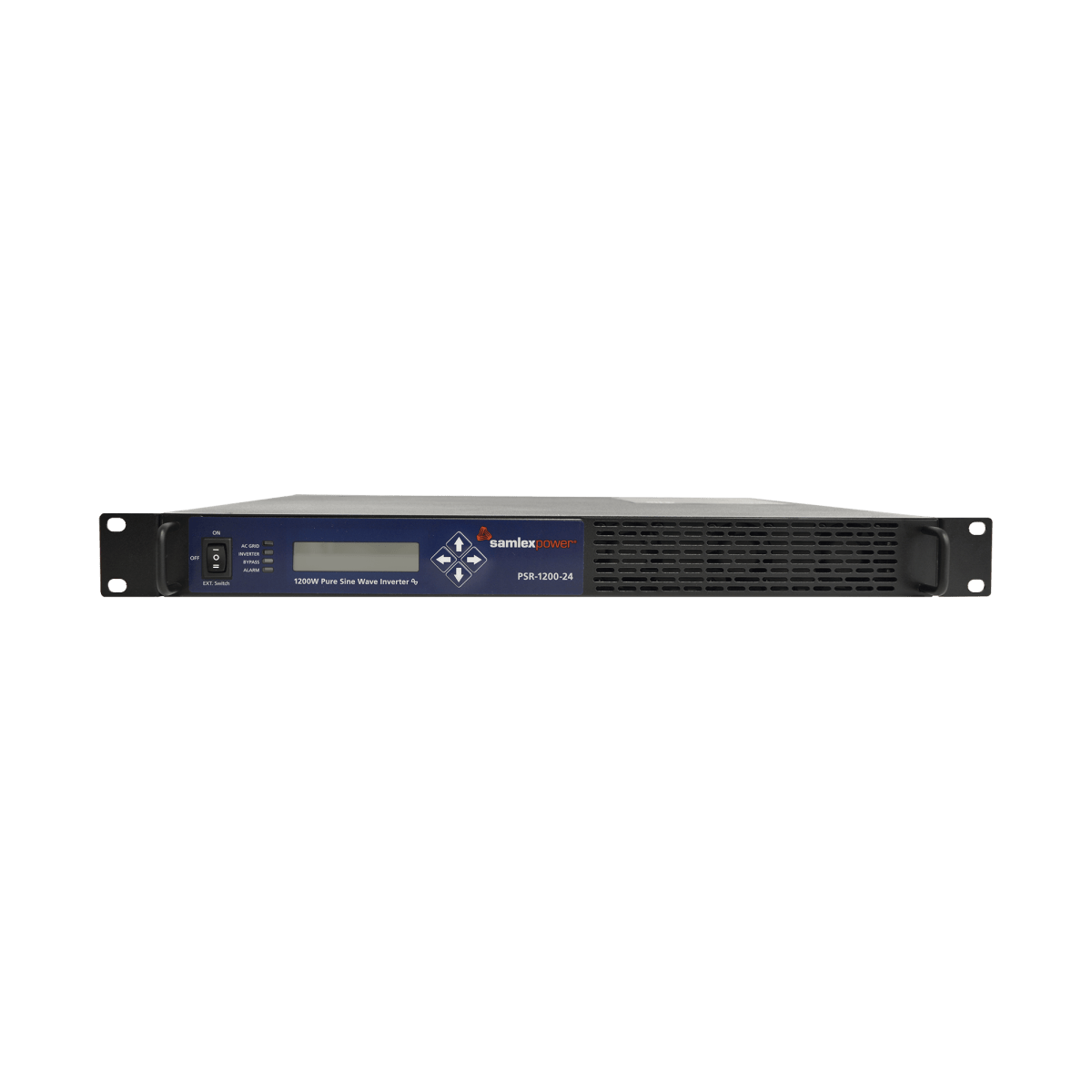 Inversor de corriente Onda Pura Montaje en rack 1U 1200W, 24 VCD- 120 VCA, 50/60 Hz - SILYMX