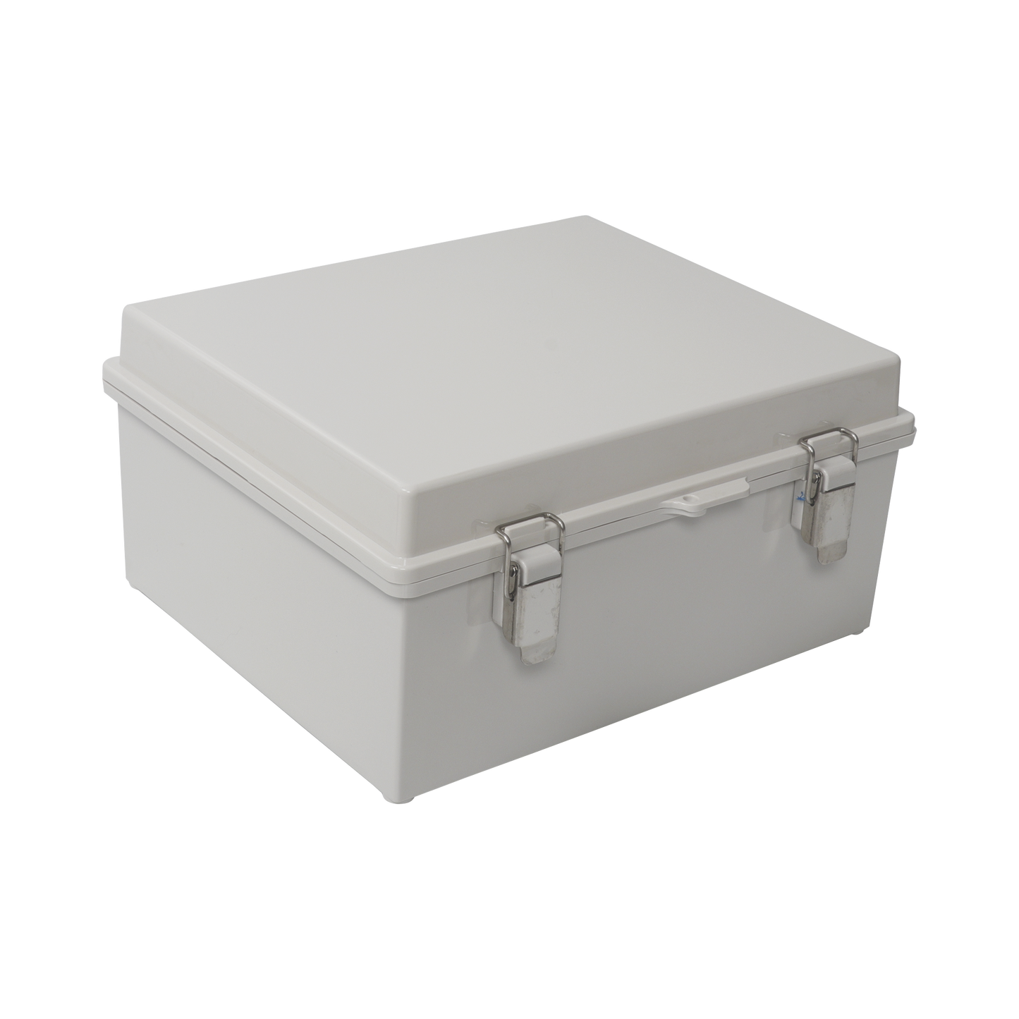 Gabinete de Plástico ABS Uso en Intemperie (300 x 300 x 180 mm) Cierre por Broche - SILYMX