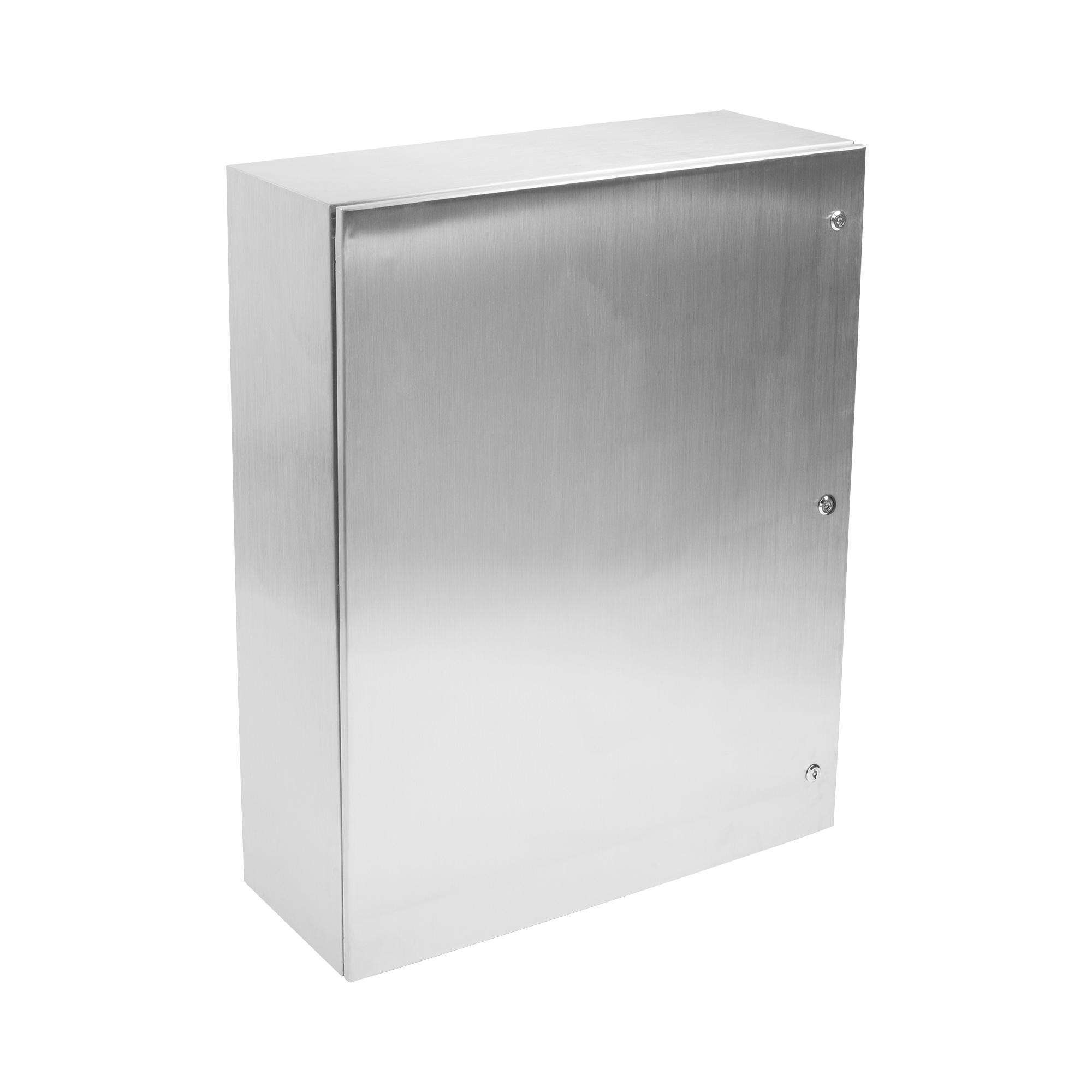 Gabinete de Acero Inoxidable IP66 Uso en Intemperie (800 x 1000 x 300 mm) con Placa Interna Galvanizada - SILYMX