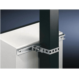 Juego de 2 Herrajes Metálicos para Fijación de Gabinetes Línea PST en Poste Cuadrado o Redondo. Incluye Tornillería de Instalación. - SILYMX