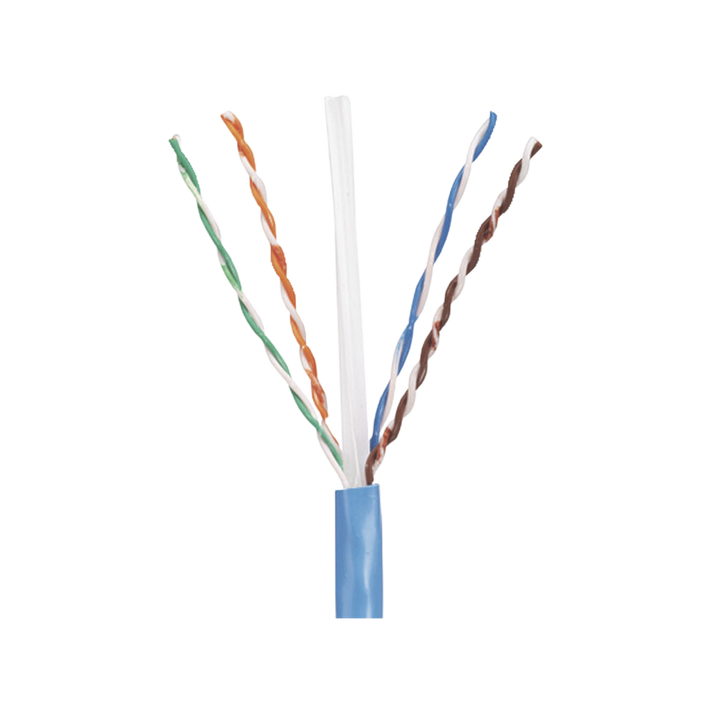 Bobina de Cable UTP 305 m. de Cobre PanNet Azul Categoría 5e (24 AWG) PVC (CM) de 4 pares