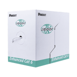 Bobina De Cable Utp 305 M. De Cobre Tx6000™ Pannet Reelex Gris Internacional Categoría 6 Mejorado (23 Awg) Pvc (Cm) De 4 Pares - SILYMX