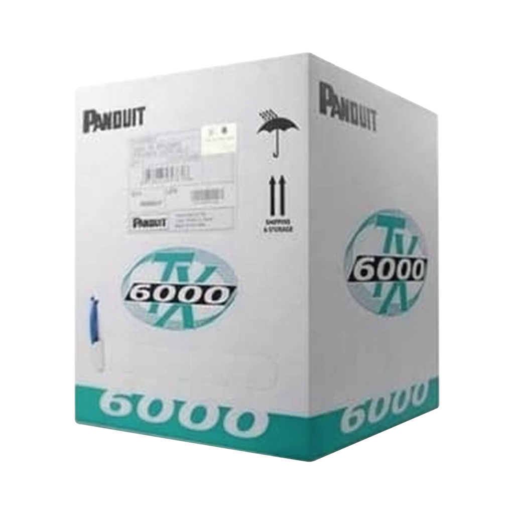 Bobina de Cable UTP 305 m. de Cobre TX6000™ PanNet Reelex Blanco Categoría 6 Mejorado (23 AWG) PVC (CM) de 4 pares