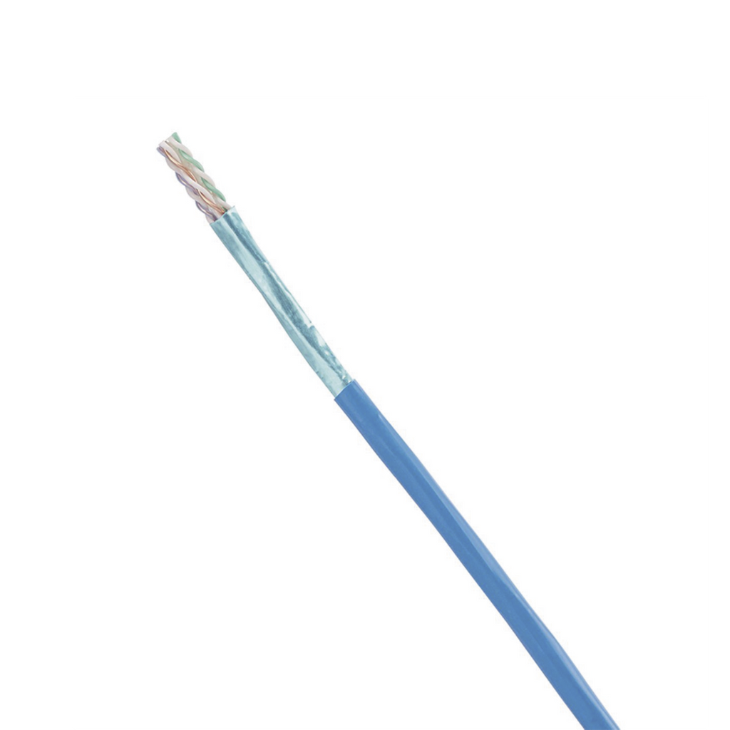 Bobina De Cable Utp De 4 Pares Vari-Matrix Cat6A 23 Awg Lszh (Libre De Gases Tóxicos) Color Azul 305M