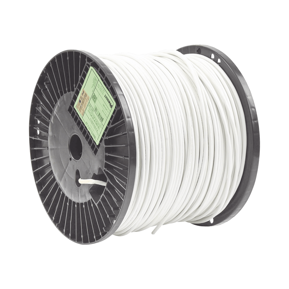 Bobina de Cable UTP de 4 Pares Vari-MaTriX Cat6A 23 AWG CMR (Riser) Color Blanco 305m - SILYMX